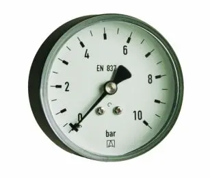 Manometr grzewczy RF 50, fi50 mm, 0÷16 bar, G1/4", ax, kl. 2,5