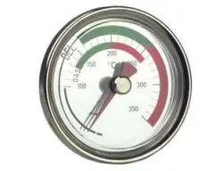 Termometr bimetaliczny do pomiarutemperatury spalin