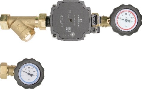 bezpośrednia, bez zaworu mieszającego