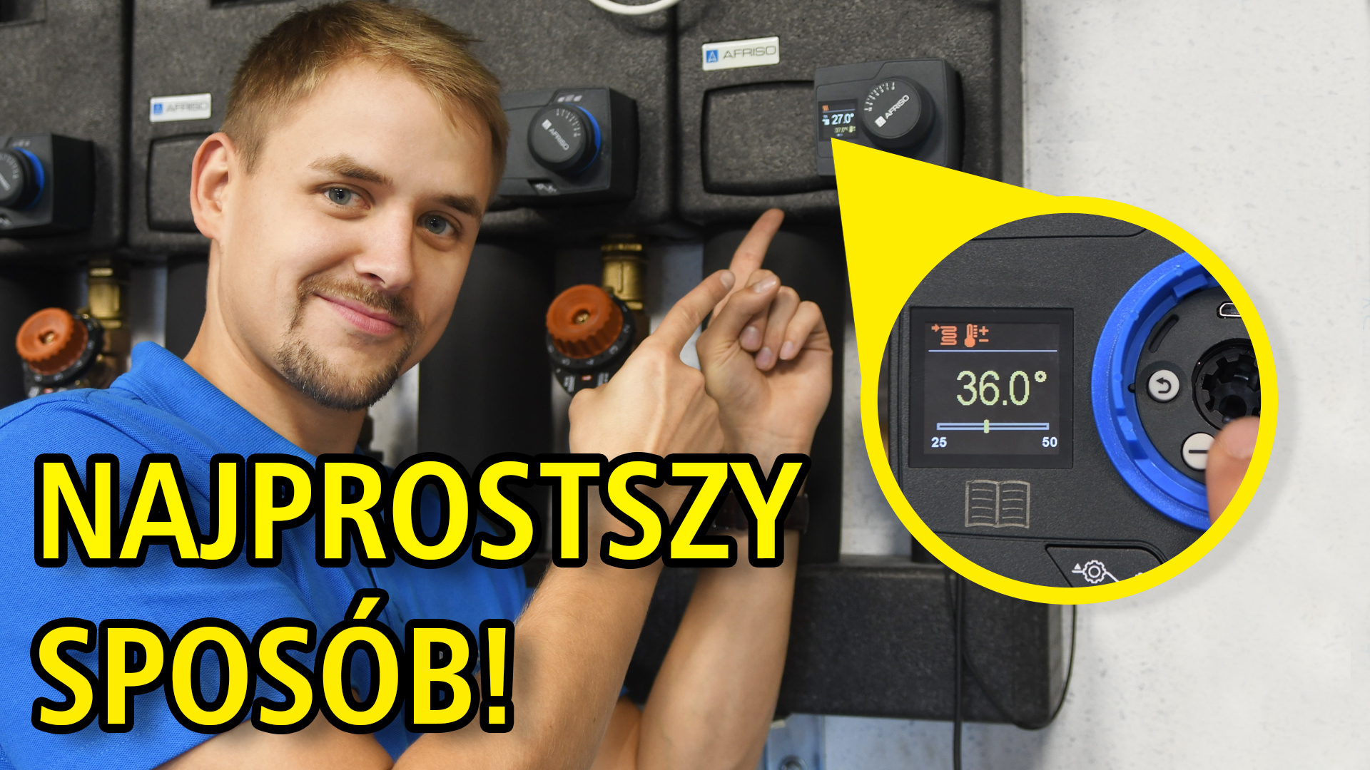 Nowy film poradnikowy AFRISO! Najprostszy sposób na sterowanie zaworem mieszającym!