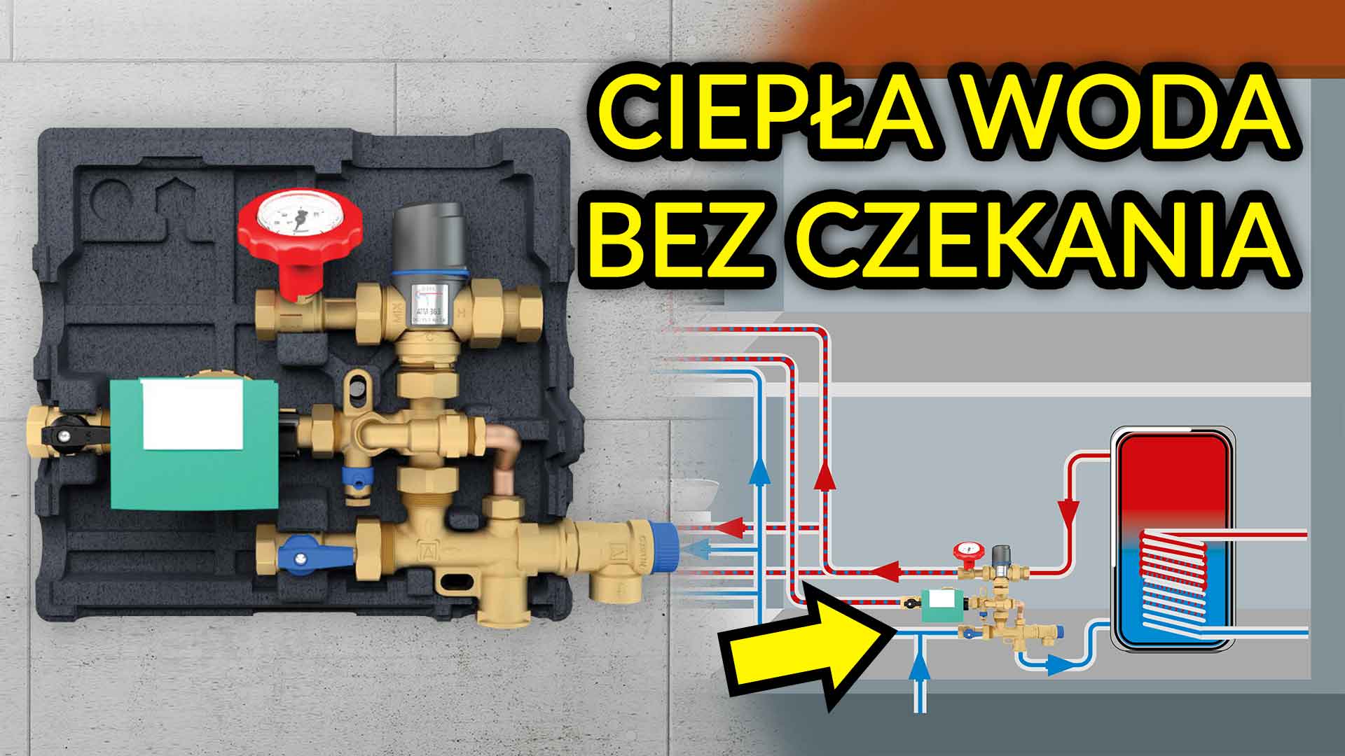 Gotowy sposób na cyrkulację c.w.u.? Zobacz najnowszy film poradnikowy AFRISO!